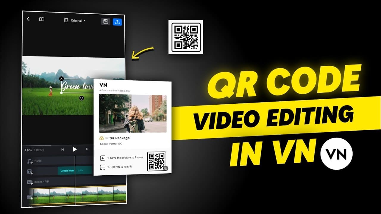 VN Qr Code Editing App